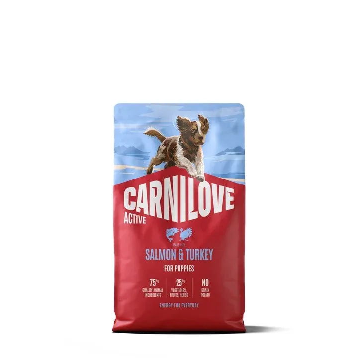 CARNILOVE Active, PUPPY, Losos i puretina za štence - Image 2