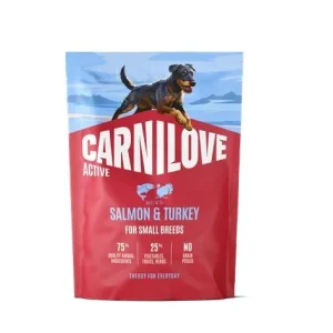 CARNILOVE Active, Small, Losos i puretina, za male pasmine