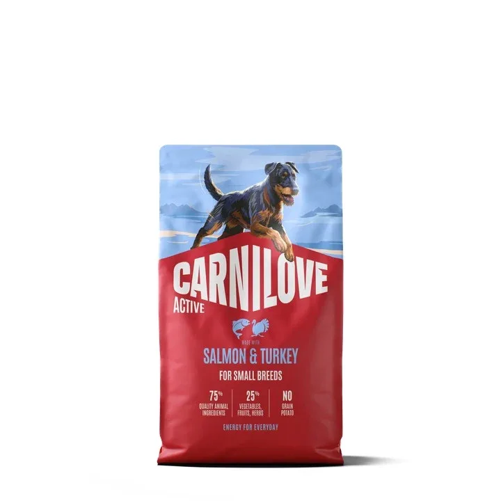 CARNILOVE Active, Small, Losos i puretina, za male pasmine - Image 2