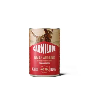 CARNILOVE Mesna pašteta janjetina i veprovina, 400g