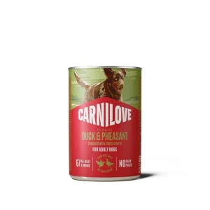 CARNILOVE Mesna pašteta, pačetina i fazan, 400g