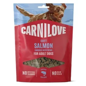 CARNILOVE Soft, losos s timijanom, poslastica za pse 200g