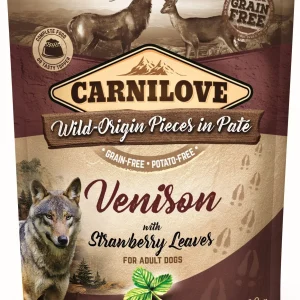CARNILOVE Wild Origin, pašteta, meso divljači s lišćem jagode, bez žitarica 300g