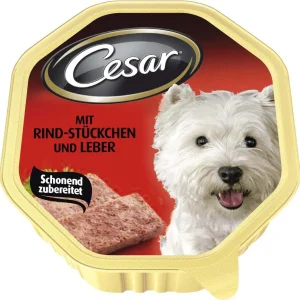 CESAR s govedinom i jetrom, pašteta, 150g