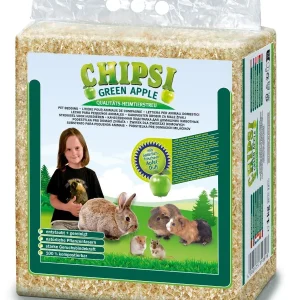CHIPSI Green apple, stelja za glodavce, piljevina s mirisom zelene jabuke