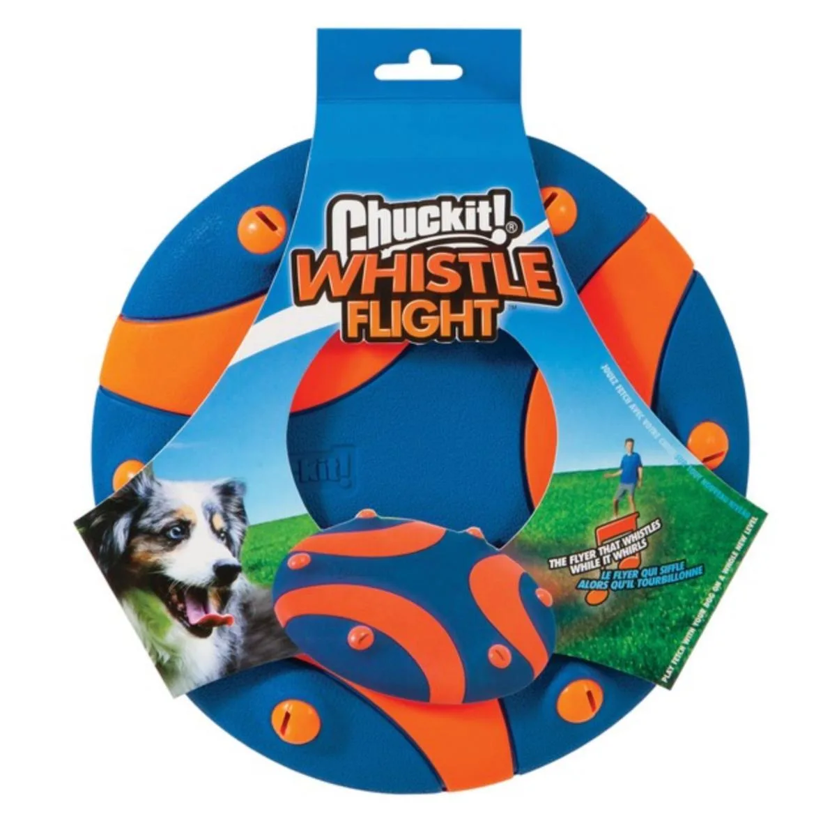 Chuckit whistle flight frizbi