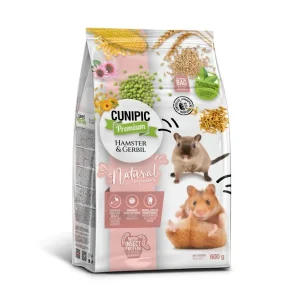 CUNIPIC Hamster & Gerbil, hrana za hrčke i gerbile, 600g