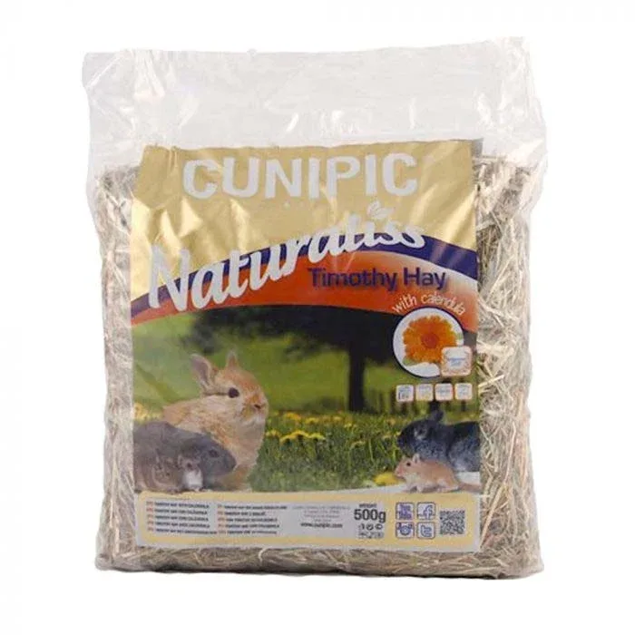 CUNIPIC Naturaliss, sijeno s livadnom mačicom i nevenom, 500g