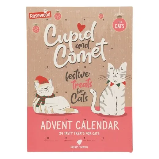 CUPID&COMET Adventski kalendar za mačke, poslastice 70g