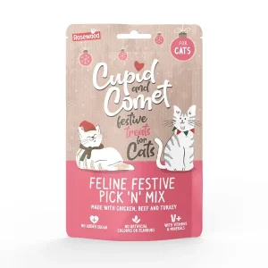 CUPID&COMET Feline Festive Pick´n´Mix, poslastice za mačke, 180g