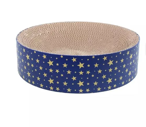CUPID&COMET Kartonska Grebalica za mačke, Festive Cardboard Scratcher