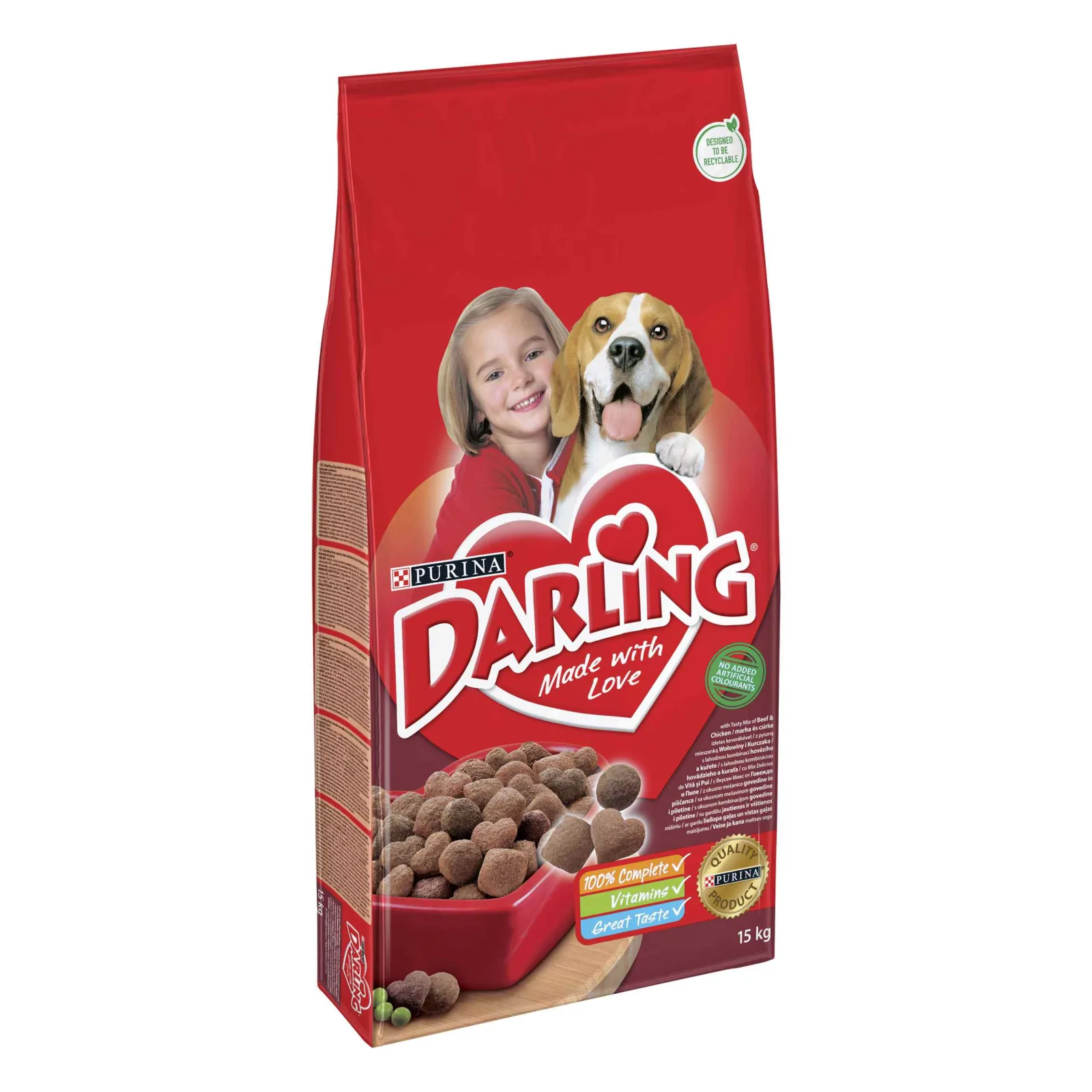 DARLING Hrana za pse s govedinom i piletinom, 500g - Image 2
