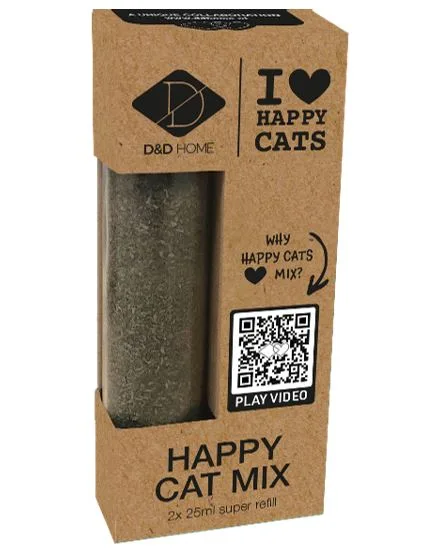 D&D HC Bilje za mačke, valerijana, catnip, matatabi, refil tube, 2x25ml