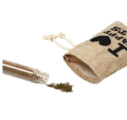 D&D HC Bilje za mačke, valerijana, catnip, matatabi, u jutenoj vrećici, 25ml - Image 2
