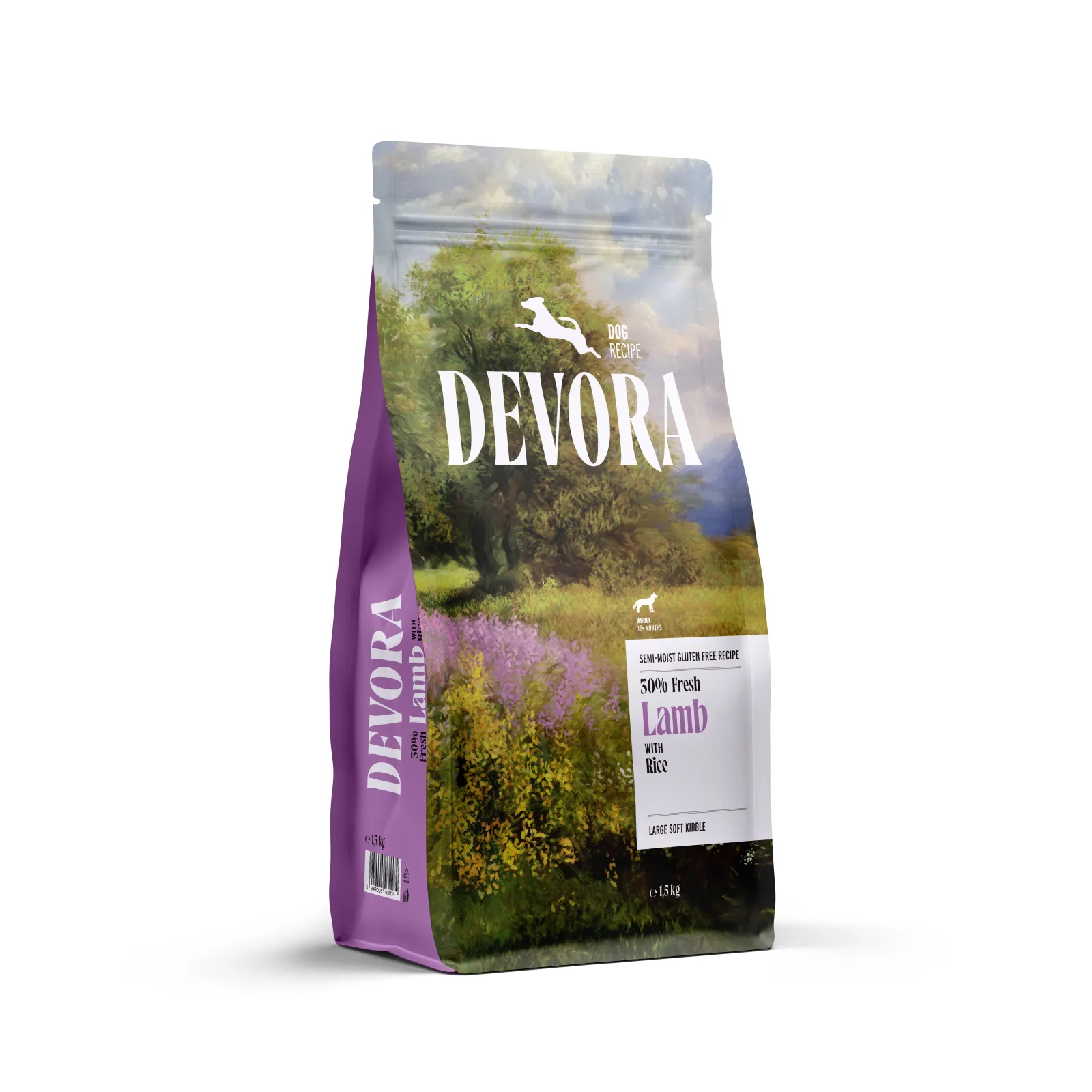 DEVORA Semi-Moist Large Janjetina i riža, poluvlažna hrana za pse - Image 2
