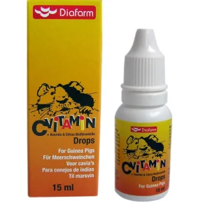 DIAFARM Vitamin C kapi za zamorčiće, 15ml