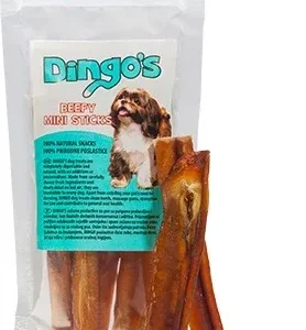 DINGO's Beefy Mini Sticks, goveđa žila, 4kom
