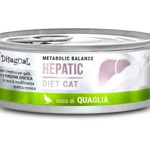 DISUGUAL Metabolic Balance Hepatic konzerva za mačke, prepelica, 85 g