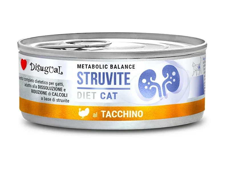 DISUGUAL Metabolic Balance Struvite konzerva za mačke, puretina, 85 g