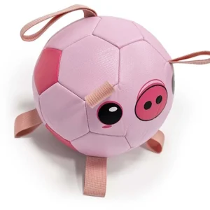 DUVO + Nogometna lopta Piggy Pink, 18,5 cm