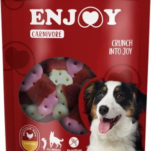 ENJOY Carnivore Biscuit Bites, keksi omotani piletinom, poslastica za pse