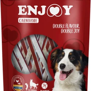 ENJOY Carnivore Combos, trakice piletine i bakalara, žvakalica za pse
