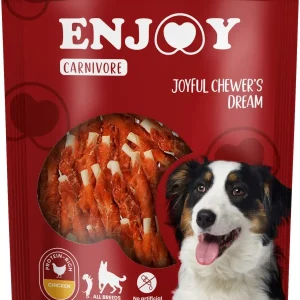 ENJOY Carnivore Twister Rawhide, štapići piletine, žvakalica za pse