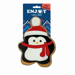 ENJOY Chilly Tuxi Penguin, igračka za pse, pliš, 18 cm