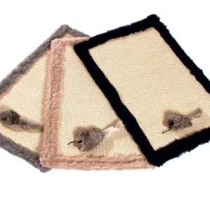 ENJOY Prostirka za grebanje Sneezy, 48x31 cm, crna