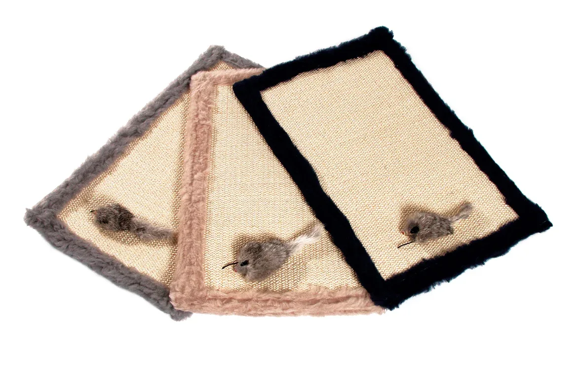 ENJOY Prostirka za grebanje Sneezy, 48x31 cm, crna