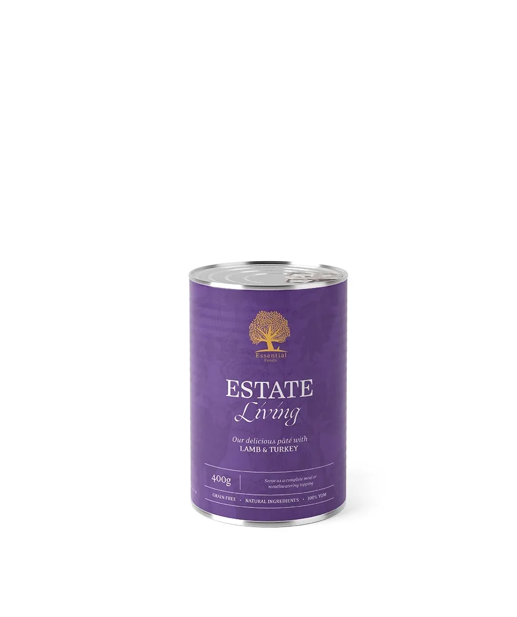 ESSENTIAL ESTATE LIVING PATÉ, bez žitarica, janjetina i puretina, 400 g