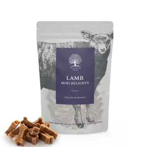 ESSENTIAL LAMB MINI DELIGHTS, bez žitarica, poslastica, janjetina, 100 g
