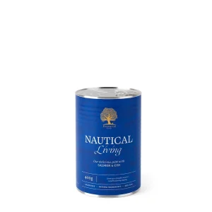 ESSENTIAL NAUTICAL LIVING PATÉ, bez žitarica, losos i bakalar, 400 g