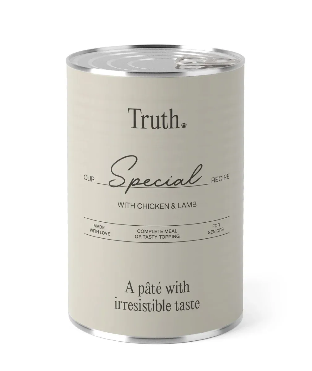 ESSENTIAL Truth Special, piletina s janjetinom, za starije pse, 400g