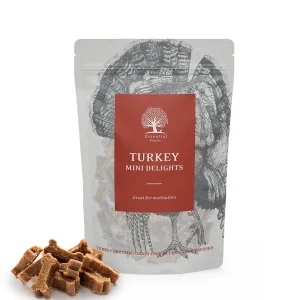 ESSENTIAL TURKEY MINI DELIGHTS, bez žitarica, poslastica, puretina, 100 g