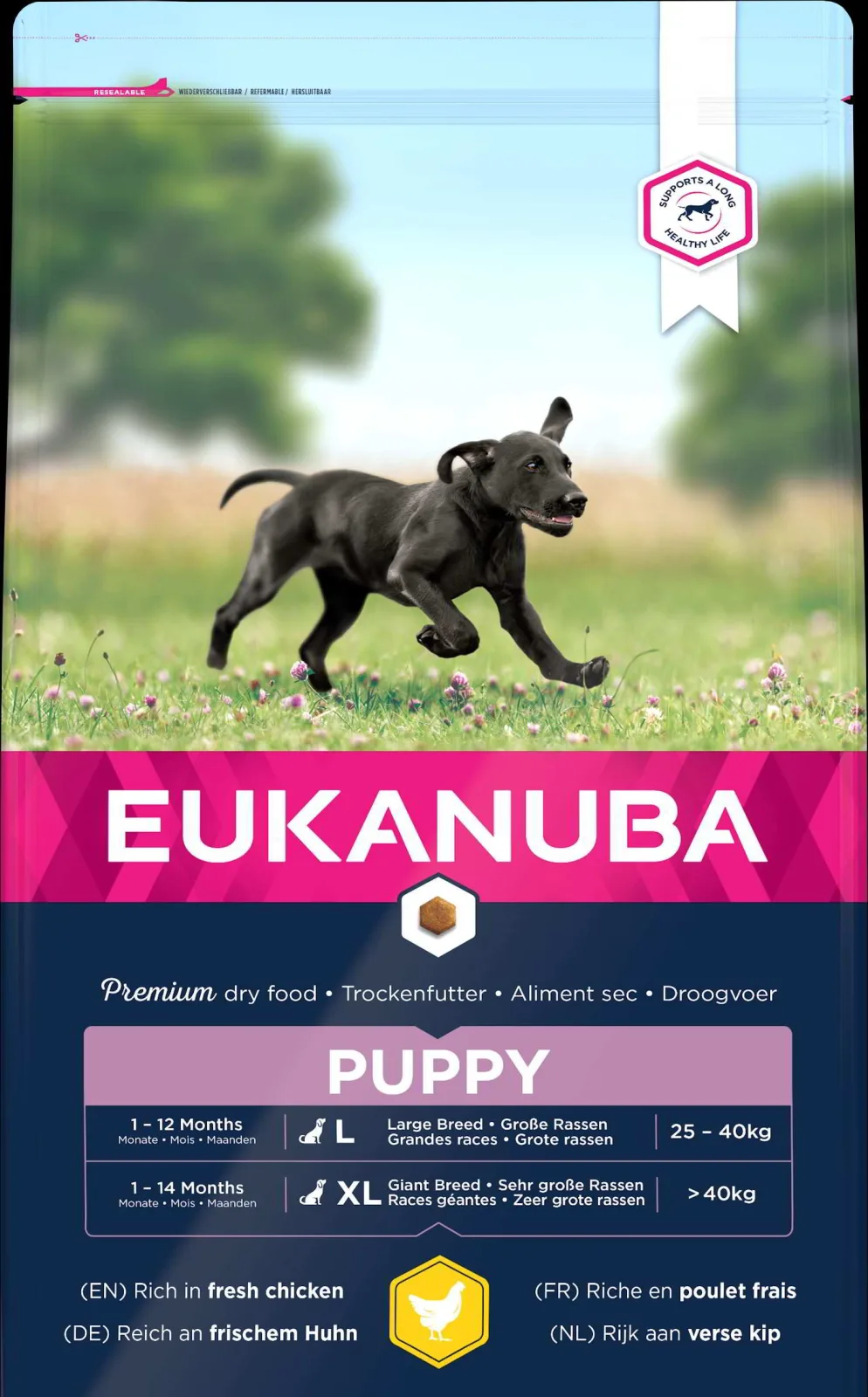 EUKANUBA PUPPY Large/Giant Breed s piletinom - Image 2
