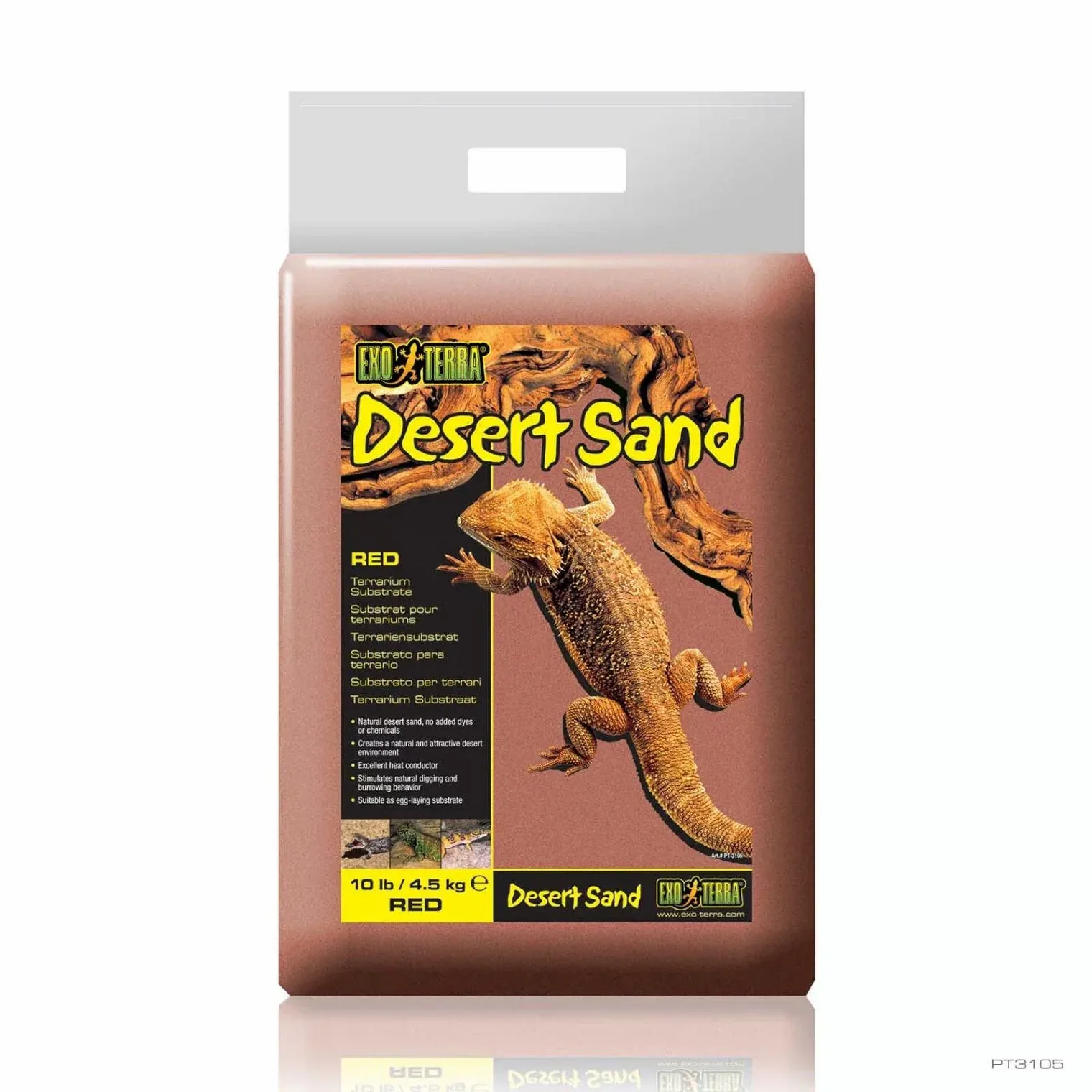 EXO TERRA Desert Sand Red Gravel,Pustinjski pijesak crveni,4.5kg