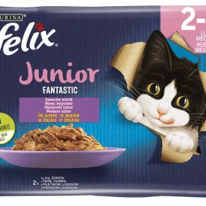 FELIX Fantastic JUNIOR, mix, multipack 4x85g