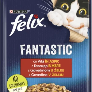 FELIX Fantastic, s govedinom u želeu, 85g