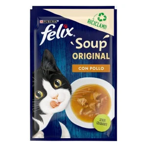FELIX Juha za mačke, s piletinom, 48g