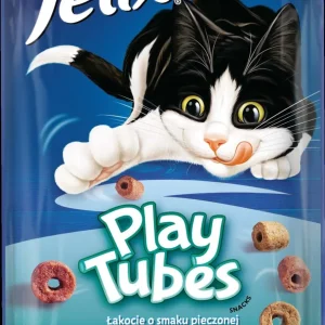 FELIX Play Tubes, poslastica s okusom pečene ribe i kozica, 50g