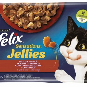 FELIX Sensations Jellies, Countryside selection, multipack, 4x85g