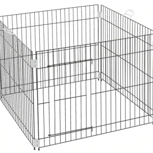 FERPLAST Ograda Dog Training indoor, sklopiva, anti-slip, 80x80xh62cm