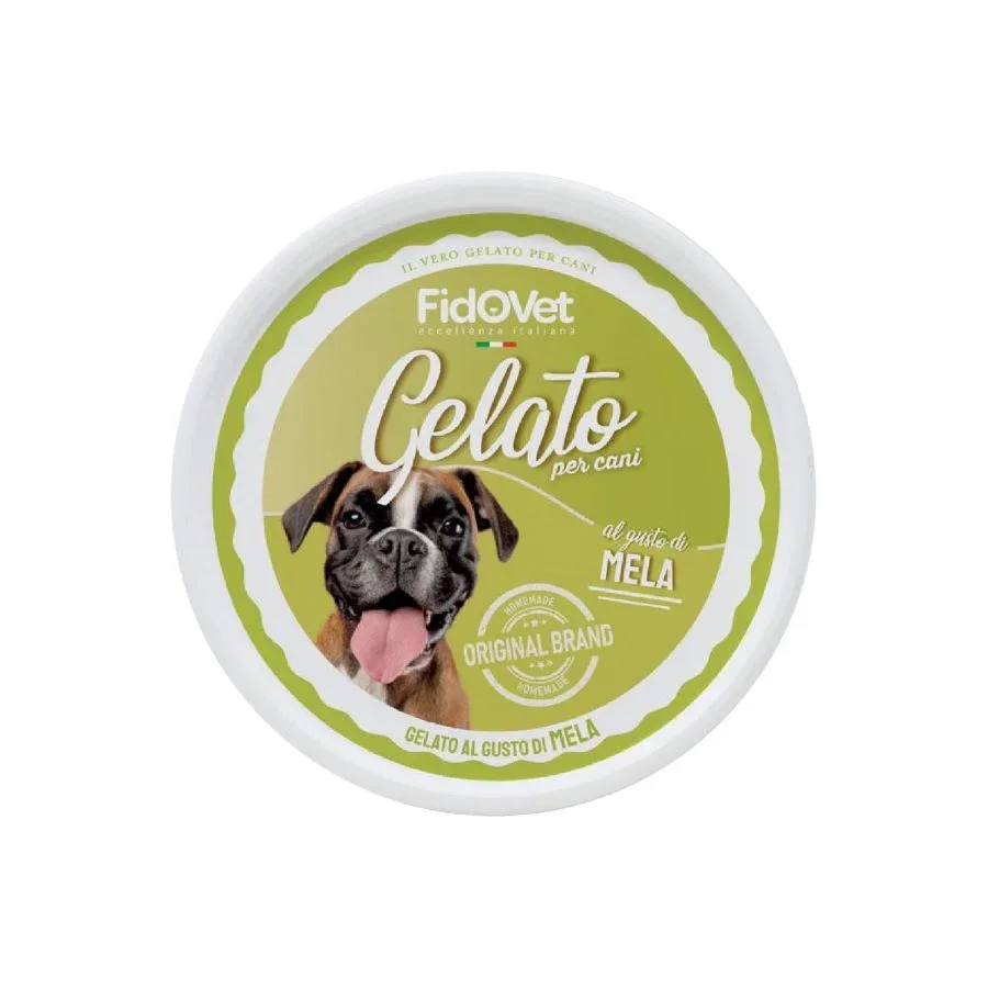 FIDOVET Gelato Sladoled za pse, s okusom jabuke, 40g