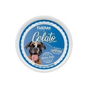 FIDOVET Gelato Sladoled za pse, s okusom maline, 40g