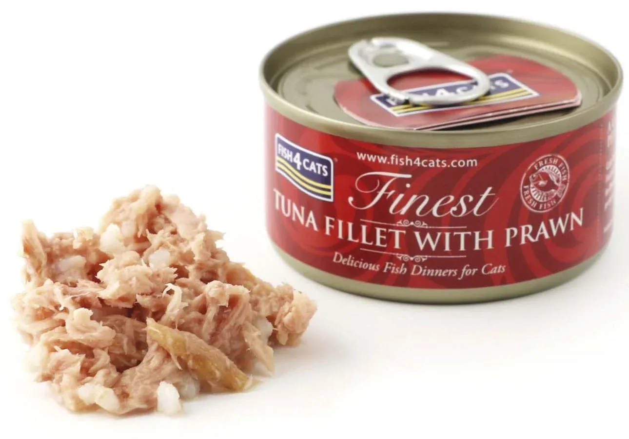 FISH4CATS Konzerva Tuna s kozicama 70g - Image 2