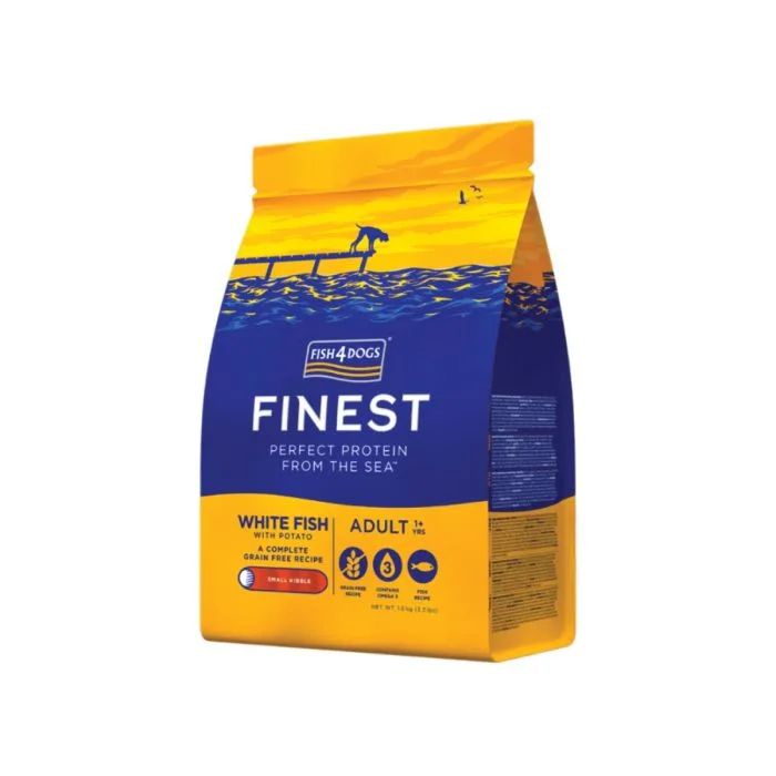 Fish4Dogs Finest Adult small – bijela riba