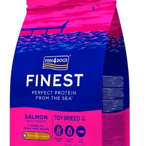 FISH4DOGS Finest ExtraSmall, losos i krumpir, bez žitarica, 1,5kg
