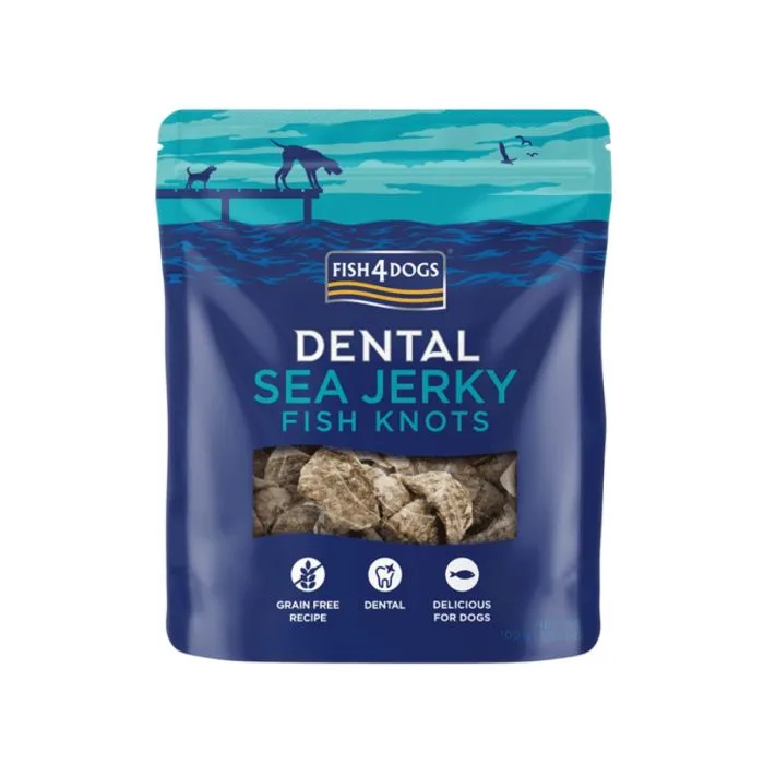 Fish4Dogs Sea Jerky Fish Knots 100 g