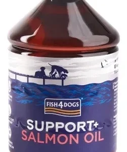 FISH4DOGS SUPPORT+, lososovo ulje, 500ml